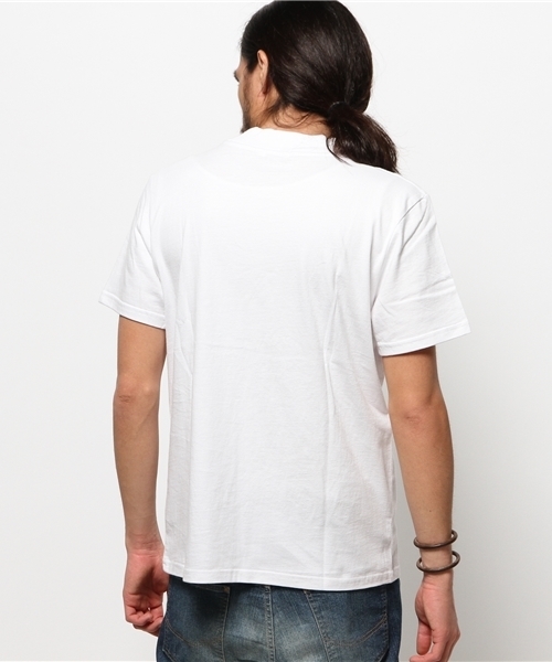 CIAOPANIC(チャオパニック)の「【Ciaopanic】 ハイネックポケTee(Tシャツ/カットソー・メンズ・ホワイト/その他19/ブラック・LARGE/MEDIUM)」の6枚目の写真