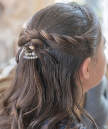 Catherine Cottage | パールリボンヘアゴム(ヘアゴム)