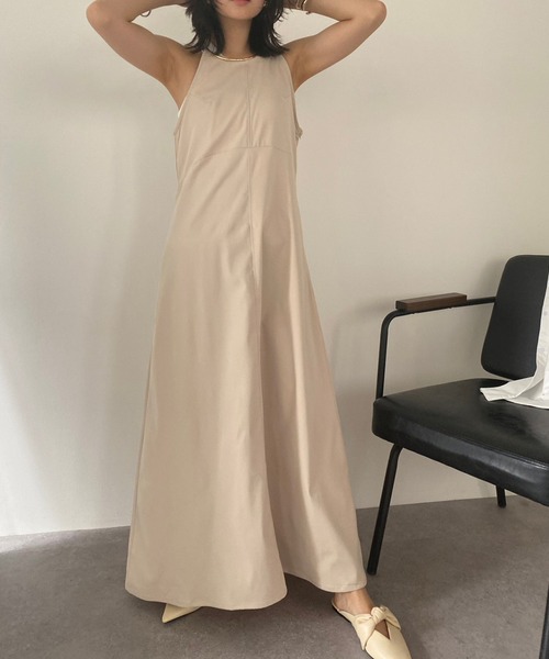 HANNE（アン）の「アメスリキャミワンピース（ワンピース・レディース・ネイビー/アイボリー・FREE）」の15枚目の写真