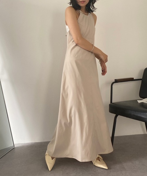 HANNE（アン）の「アメスリキャミワンピース（ワンピース・レディース・ネイビー/アイボリー・FREE）」の17枚目の写真