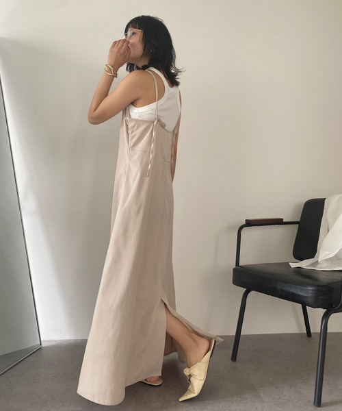 HANNE（アン）の「アメスリキャミワンピース（ワンピース・レディース・ネイビー/アイボリー・FREE）」の20枚目の写真