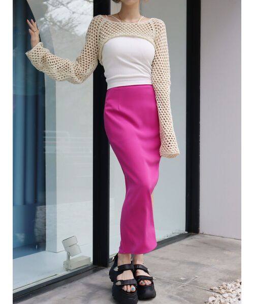 EVRIS（エヴリス）の「2WAYストラップビスチェ（キャミソール・レディース・グリーン/ブラック/ホワイト・FREE）」の7枚目の写真