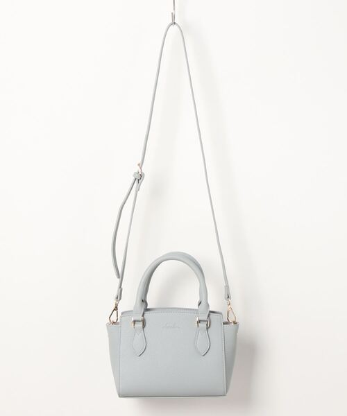 dazzlin（ダズリン）の「【dazzlin/ダズリン】 シュリンク 2way ミニハンドバッグ（ハンドバッグ・レディース・アイボリー/ベージュ系その他/ブラック/ローズ/グレイッシュブルー・FREE）」の22枚目の写真