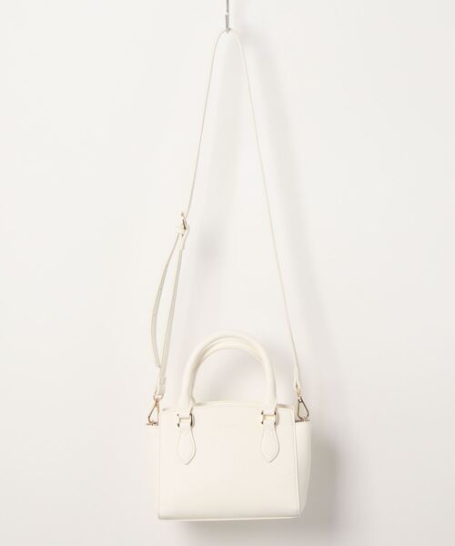 dazzlin（ダズリン）の「【dazzlin/ダズリン】 シュリンク 2way ミニハンドバッグ（ハンドバッグ・レディース・アイボリー/ベージュ系その他/ブラック/ローズ/グレイッシュブルー・FREE）」の21枚目の写真