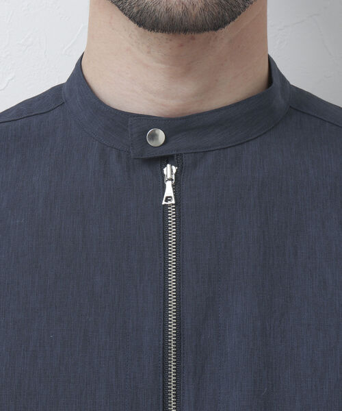 NOLLEY'S goodman（ノーリーズグッドマン）の「リネン混 シングルライダースシャツ（シャツ/ブラウス・メンズ・ベージュ/チャコールグレー/ネイビー・M/L）」の20枚目の写真