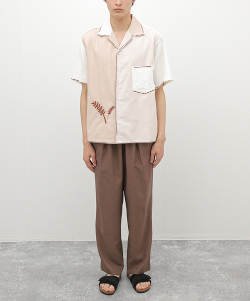 【新品未使用✨】EDIFICE LA BOUCLE ウール　Ｔシャツ セール】【LA BOUCLE / ラブークル】BIG Tシャツ ALBINISTA