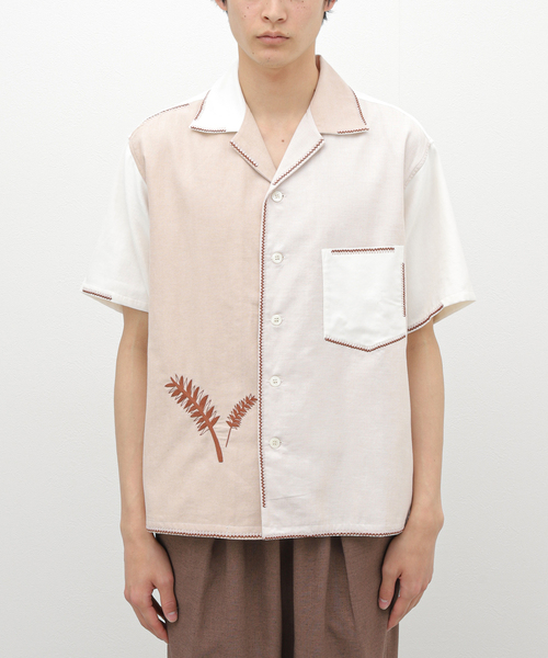 EDIFICE(エディフィス)の「【Tribu-To for LA BOUCLE】別注 ワイルドグラス シャツ(シャツ/ブラウス・メンズ・ホワイト・MEDIUM/LARGE)」の7枚目の写真
