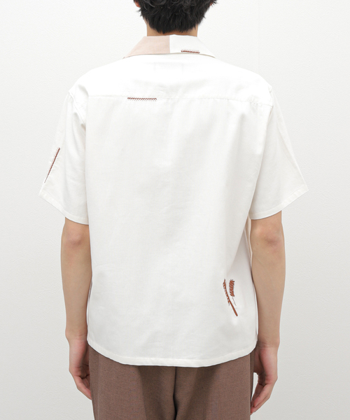 EDIFICE(エディフィス)の「【Tribu-To for LA BOUCLE】別注 ワイルドグラス シャツ(シャツ/ブラウス・メンズ・ホワイト・MEDIUM/LARGE)」の10枚目の写真
