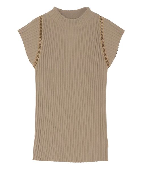 LAGUNAMOON（ラグナムーン）の「ラグランパターンニットプルオーバー（ニット/セーター・レディース・ブラック/ブルー/ベージュ・FREE）」の4枚目の写真