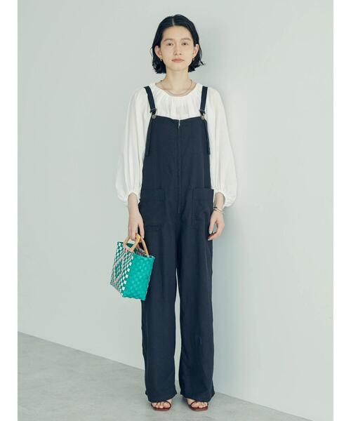 AMERICAN HOLIC（アメリカンホリック）の「ラグランギャザーブラウス（シャツ/ブラウス・レディース・オフホワイト/ブラック・M/L）」の17枚目の写真