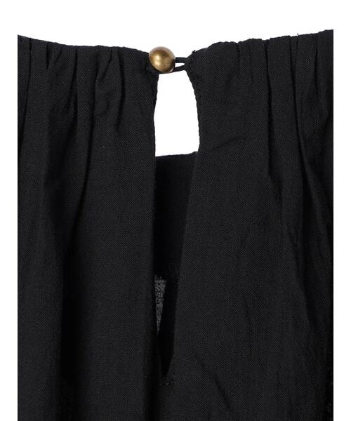 AMERICAN HOLIC（アメリカンホリック）の「ラグランギャザーブラウス（シャツ/ブラウス・レディース・オフホワイト/ブラック・M/L）」の16枚目の写真