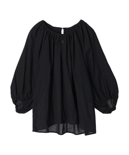 AMERICAN HOLIC（アメリカンホリック）の「ラグランギャザーブラウス（シャツ/ブラウス・レディース・オフホワイト/ブラック・M/L）」の22枚目の写真