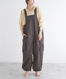 w closet | ナイロンサロペットパンツ(サロペット/オーバーオール)