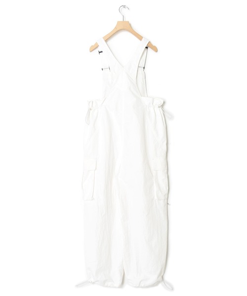 人気完売　ナイロンサロペット 楽天市場】【半額クーポン対象】サロペット フロントZIP