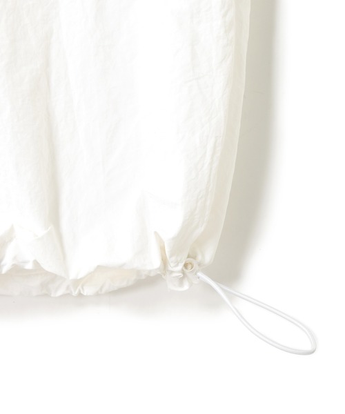 w closet（ダブルクローゼット）の「ナイロンサロペットパンツ（サロペット/オーバーオール・レディース・ホワイト/スミクロ・FREE）」の15枚目の写真