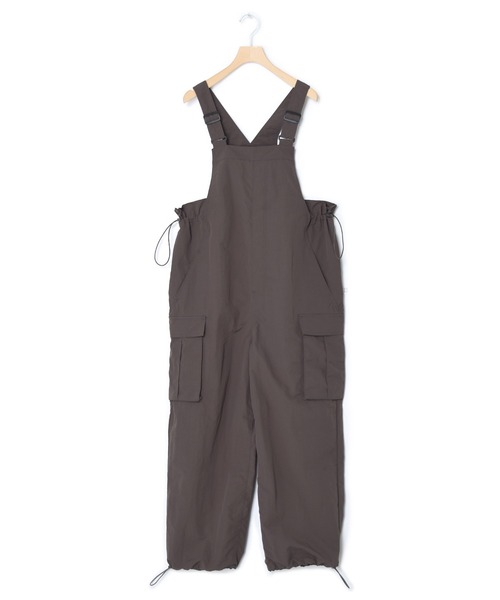 人気完売　ナイロンサロペット w closet（ダブルクローゼット）の「ナイロンサロペットパンツ