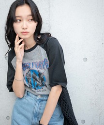 WEGO | WEGO/ヴィテージライクラグランTシャツ(Tシャツ/カットソー)