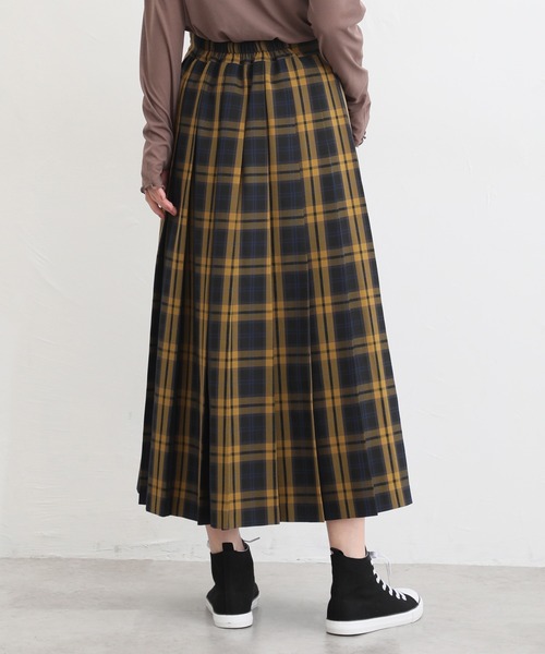 Honeys（ハニーズ）の「プリーツスカート（スカート・レディース・ブルー系その他/オレンジ系その他/ブラック/ブラウン系その他/イエロー系その他・S/M/L/LL/3L）」の19枚目の写真