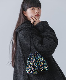 yuw | スパンコールミニＢＡＧ　971536(ショルダーバッグ)