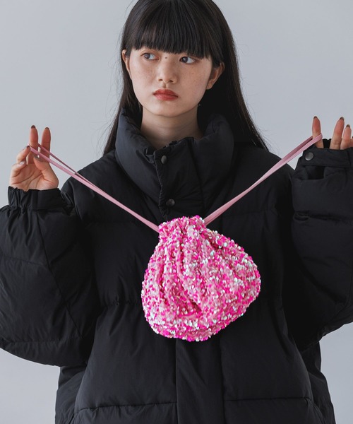 【セール】スパンコールミニBAG 971536(ショルダーバッグ)|yuw(ユウ) 【セール】スパンコールミニBAG 971536(ショルダーバッグ)|yuw(ユウ)
