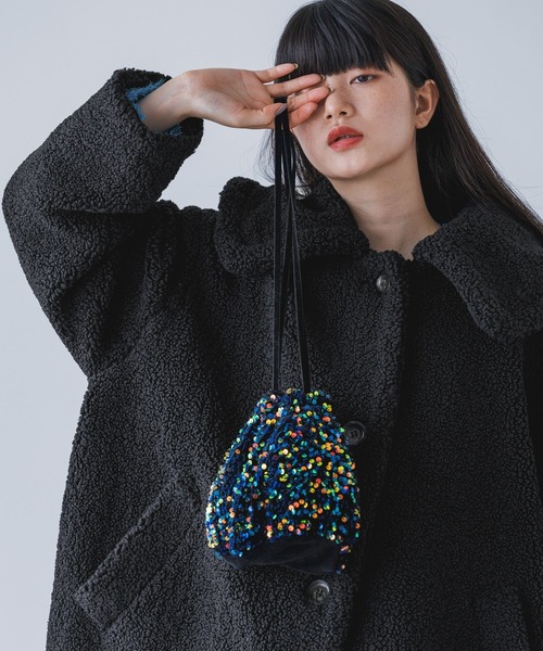 【セール】スパンコールミニBAG 971536(ショルダーバッグ)|yuw(ユウ) 【セール】スパンコールミニBAG 971536(ショルダーバッグ)|yuw(ユウ)