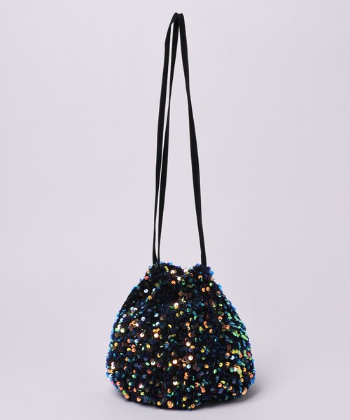 【セール】スパンコールミニBAG 971536(ショルダーバッグ)|yuw(ユウ) 【セール】スパンコールミニBAG 971536(ショルダーバッグ)|yuw(ユウ)
