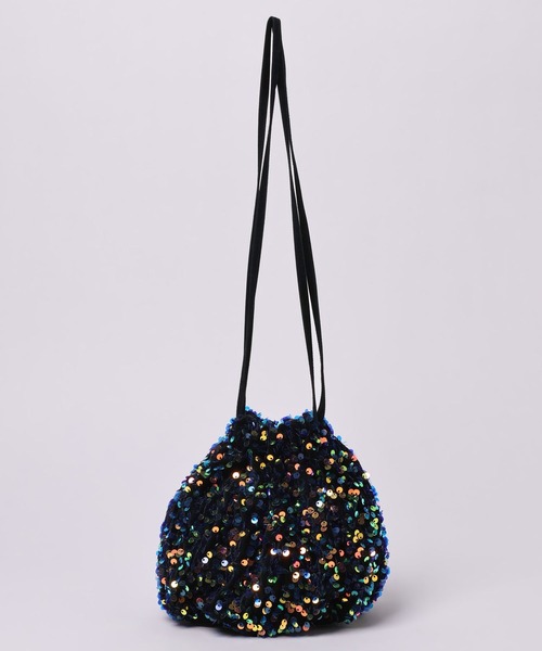 【セール】スパンコールミニBAG 971536(ショルダーバッグ)|yuw(ユウ) 【セール】スパンコールミニBAG 971536(ショルダーバッグ)|yuw(ユウ)