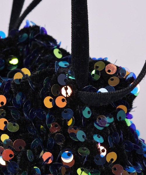 【セール】スパンコールミニBAG 971536(ショルダーバッグ)|yuw(ユウ) 【セール】スパンコールミニBAG 971536(ショルダーバッグ)|yuw(ユウ)