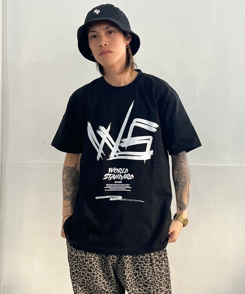 WORLD STANDARD/ワールドスタンダード ロゴプリント 半袖Tシャツ WSHT-027（Tシャツ/カットソー）｜WORLD STANDARD（ワールドスタンダード）