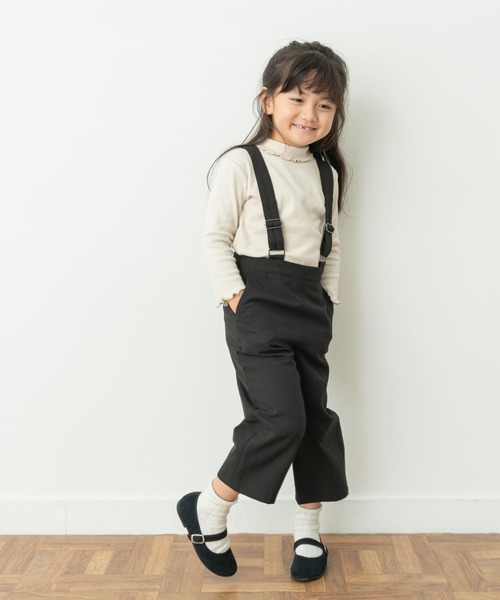 URBAN RESEARCH DOORS(アーバンリサーチドアーズ)の「『親子リンク』イージーケアサスペンダーパンツ(KIDS)(その他パンツ・キッズ・スミクロ/ブラック・105/120/135)」の2枚目の写真