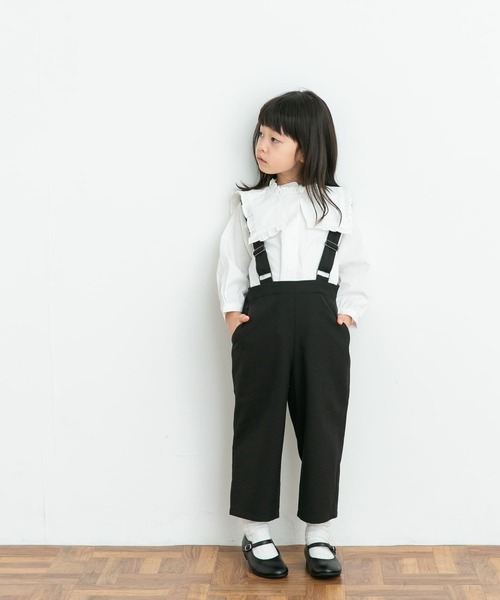 URBAN RESEARCH DOORS(アーバンリサーチドアーズ)の「『親子リンク』イージーケアサスペンダーパンツ(KIDS)(その他パンツ・キッズ・スミクロ/ブラック・105/120/135)」の15枚目の写真