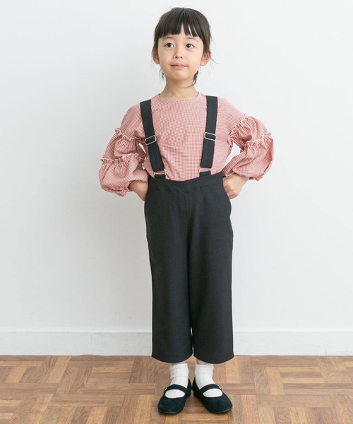 URBAN RESEARCH DOORS(アーバンリサーチドアーズ)の「『親子リンク』イージーケアサスペンダーパンツ(KIDS)(その他パンツ・キッズ・スミクロ/ブラック・105/120/135)」の11枚目の写真