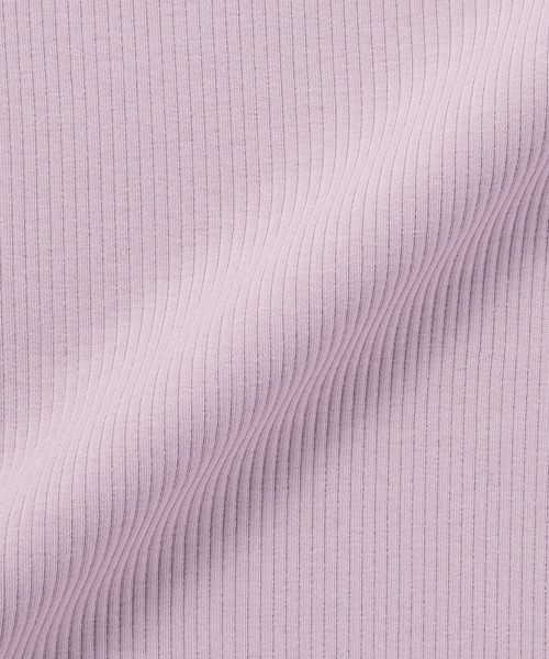 無印良品(ムジルシリョウヒン)の「ストレッチリブ編みクルーネック長袖Tシャツ(Tシャツ/カットソー・レディース・オフホワイト/ブラック/ブルー/ライトパープル/ホワイト系3/ブラック系・XL/XXL/XS/L/S/M)」の18枚目の写真