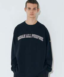 SEDAN ALL-PURPOSE | SEDAN ALL-PURPOSE | アーチロゴ 長袖クルーネックTシャツ MEN(Tシャツ/カットソー)