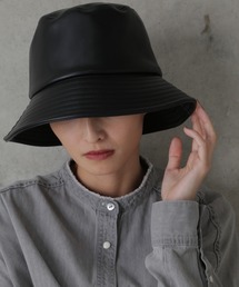 ROSE BUD | フェイクレザーバケットハット(ハット)