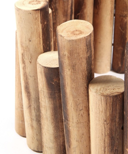 BAYFLOW（ベイフロー）の「ナチュラルウッドフェンス ★2024X'mas★[WEB限定]（インテリア雑貨・レディース・ブラウン・ONE SIZE）」の8枚目の写真