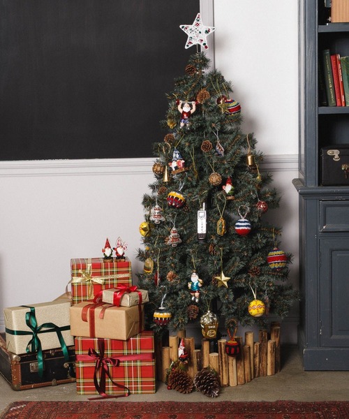 BAYFLOW（ベイフロー）の「ナチュラルウッドフェンス ★2024X'mas★[WEB限定]（インテリア雑貨・レディース・ブラウン・ONE SIZE）」の2枚目の写真