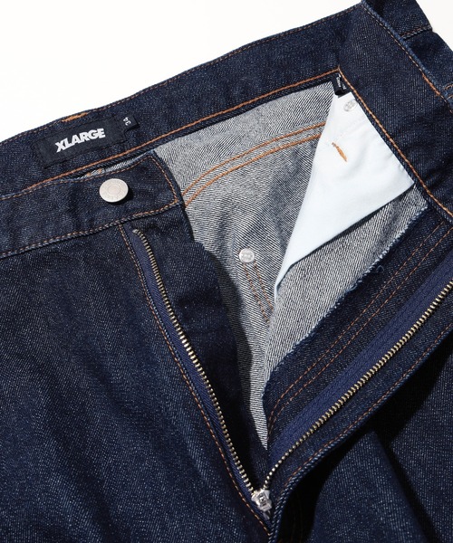 XLARGE（エクストララージ）の「XLARGE INC DENIM CARGO PANTS（デニムパンツ・メンズ・ブラック/インディゴブルー・30inch/34inch/36inch/32inch）」の6枚目の写真