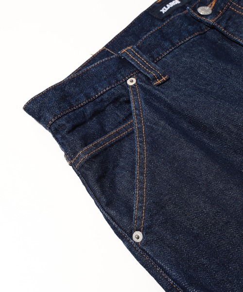 XLARGE（エクストララージ）の「XLARGE INC DENIM CARGO PANTS（デニムパンツ・メンズ・ブラック/インディゴブルー・30inch/34inch/36inch/32inch）」の7枚目の写真