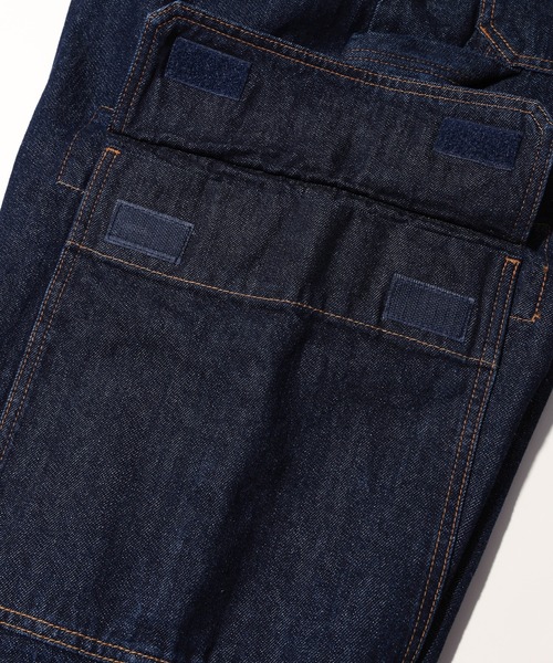 XLARGE（エクストララージ）の「XLARGE INC DENIM CARGO PANTS（デニムパンツ・メンズ・ブラック/インディゴブルー・30inch/34inch/36inch/32inch）」の10枚目の写真
