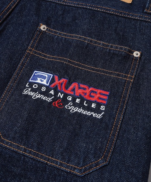 XLARGE（エクストララージ）の「XLARGE INC DENIM CARGO PANTS（デニムパンツ・メンズ・ブラック/インディゴブルー・30inch/34inch/36inch/32inch）」の12枚目の写真