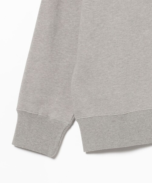 BEAMS LIGHTS（ビームスライツ）の「BEAMS LIGHTS / ヘビーウール 裏毛 クルーネック スウェット（スウェット・メンズ・チャコールグレー/グレー・L/M/S）」の6枚目の写真