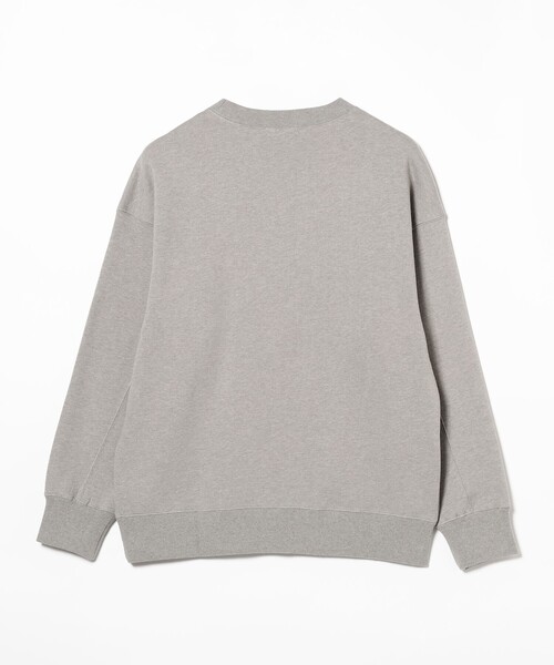 BEAMS LIGHTS（ビームスライツ）の「BEAMS LIGHTS / ヘビーウール 裏毛 クルーネック スウェット（スウェット・メンズ・チャコールグレー/グレー・L/M/S）」の8枚目の写真