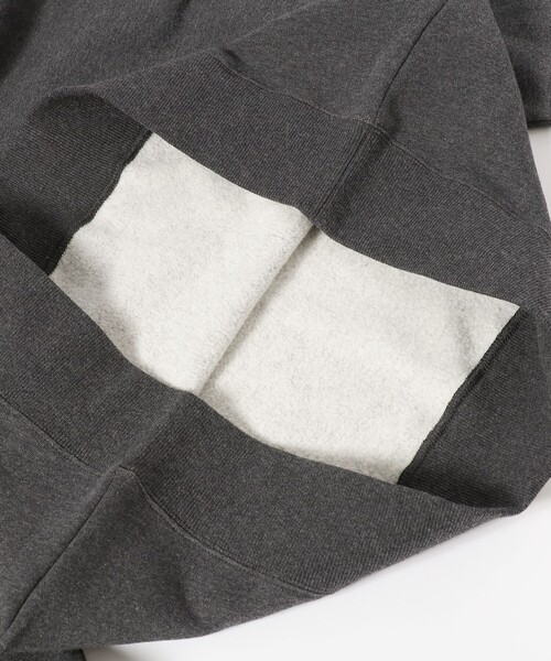 BEAMS LIGHTS（ビームスライツ）の「BEAMS LIGHTS / ヘビーウール 裏毛 クルーネック スウェット（スウェット・メンズ・チャコールグレー/グレー・L/M/S）」の17枚目の写真
