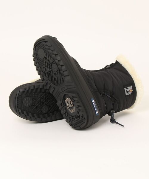 moz（モズ）の「moz(モズ) 裏ボア防水・防滑(スパイク付き)センタージップブーツ（ブーツ・レディース・グレイッシュベージュ/ブラック/ベージュ・26.0cm/24.0cm/25.0cm/23.0cm）」の5枚目の写真