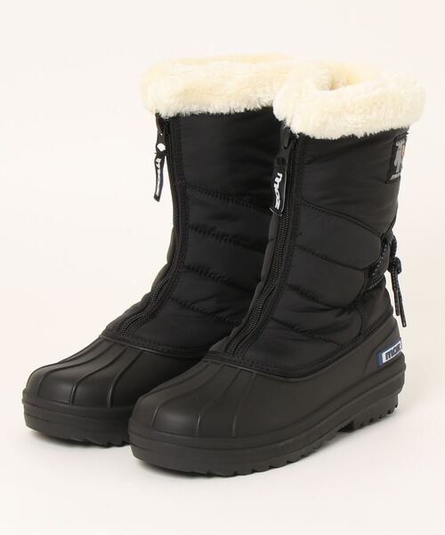 moz（モズ）の「moz(モズ) 裏ボア防水・防滑(スパイク付き)センタージップブーツ（ブーツ・レディース・グレイッシュベージュ/ブラック/ベージュ・26.0cm/24.0cm/25.0cm/23.0cm）」の6枚目の写真