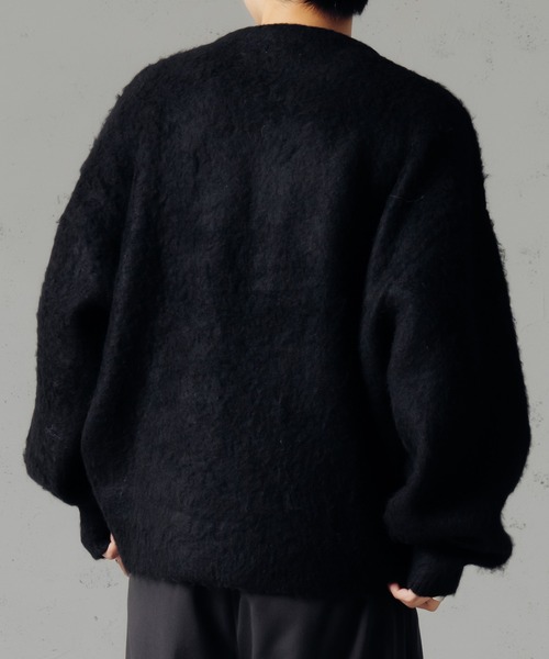 epnok(エプノック)の「フラワーシャギールーズニット(ニット/セーター・メンズ・グレー/ブラック・SMALL/MEDIUM/LARGE)」の21枚目の写真