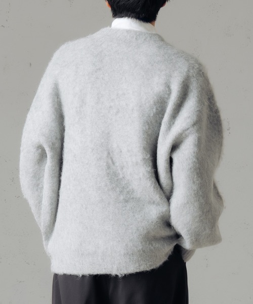 epnok(エプノック)の「フラワーシャギールーズニット(ニット/セーター・メンズ・グレー/ブラック・SMALL/MEDIUM/LARGE)」の19枚目の写真