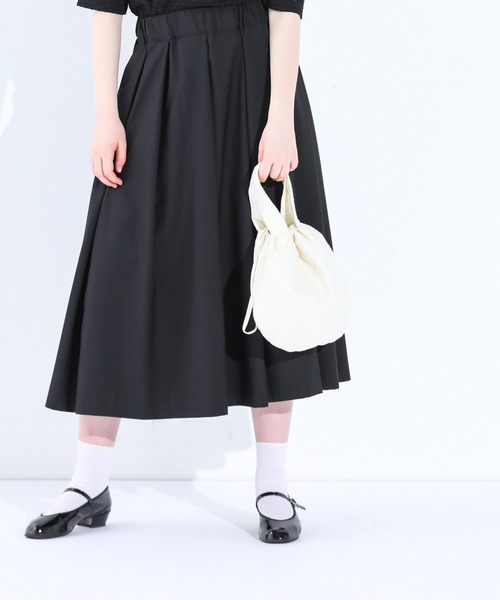 Kelen(ケレン)の「「KELEN/ ケレン 」サークルバッグ/QULO(エコバッグ/サブバッグ・レディース・オフホワイト/ブラック・FREE)」の5枚目の写真