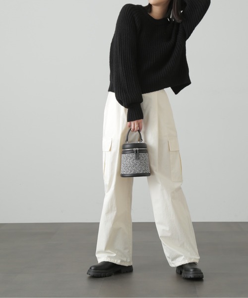 FREE'S MART（フリーズマート）の「後ろ開きバックリボンニット（ニット/セーター・レディース・パープル系その他/グリーン/ブラック/ホワイト・FREE）」の16枚目の写真